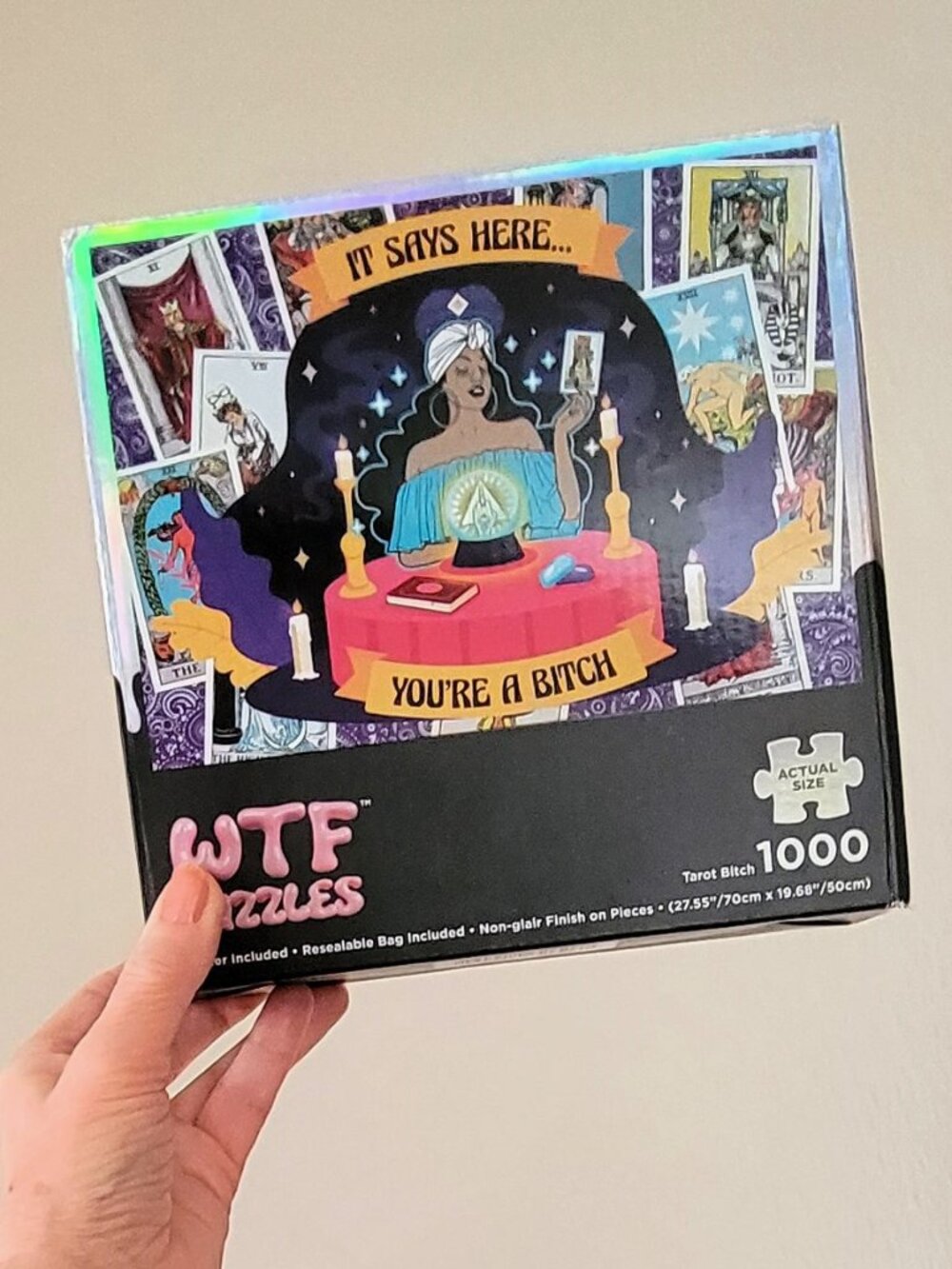 WTF Puzzles TAROT WITCH Jigsaw Puzzle 1000 pieces